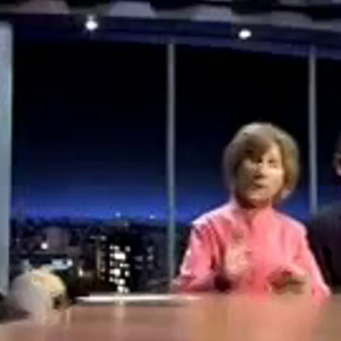 Esperanza Aguirres en Los Guinoles de Canal+ (2005)